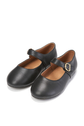 Ballerina Leather Pumps